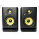 A Pair of Pre-owned KRK Rokit 5 Powered Studio Monitor Black (Pair) no cables
