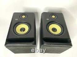 A Pair of Pre-owned KRK Rokit 5 Powered Studio Monitor Black (Pair) no cables