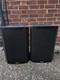 A pair of Alto TS215 15 Powered Active 1100w DJ PA Speakers with covers