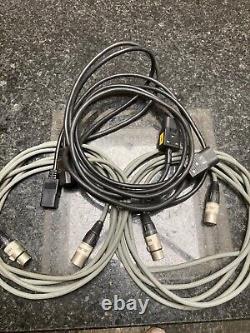 A pair of JBL EON G10 Powered PA/Monitor Speakers with cables and hard cases