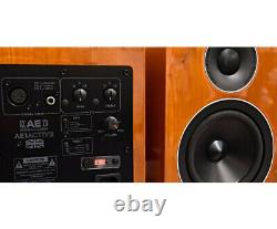 Acoustic Energy AE1 Active Speakers Cherry Wood Pair Powered Loudspeakers