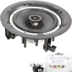 Active Bluetooth Ceiling Speaker Kit 50W Wireless Audio HiFi Streaming System