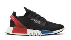 Adidas NMD R1 V2 Black Red Blue GY6162 13 Boost Sneakers Shoe R3 R2 V3 NIB $170