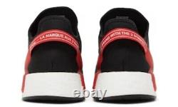 Adidas NMD R1 V2 Black Red Blue GY6162 13 Boost Sneakers Shoe R3 R2 V3 NIB $170