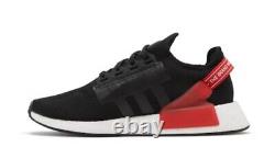 Adidas NMD R1 V2 Black Red Blue GY6162 13 Boost Sneakers Shoe R3 R2 V3 NIB $170