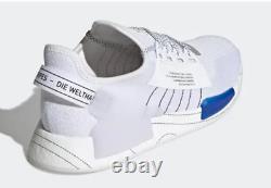 Adidas NMD R1 V2 Bold Blue White Rare Stripes GX0544 13 Sneakers NMD V1 R1 R2 V3