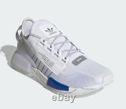Adidas NMD R1 V2 Bold Blue White Rare Stripes GX0544 13 Sneakers NMD V1 R1 R2 V3