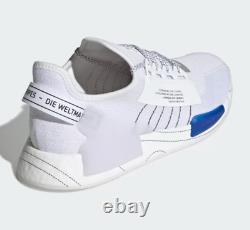 Adidas NMD R1 V2 Bold Blue White Rare Stripes GX0544 13 Sneakers NMD V1 R1 R2 V3