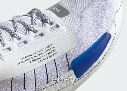 Adidas NMD R1 V2 Bold Blue White Rare Stripes GX0544 13 Sneakers NMD V1 R1 R2 V3