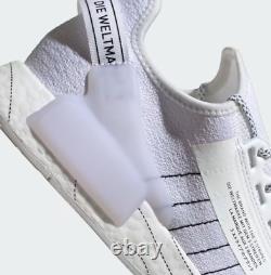 Adidas NMD R1 V2 Bold Blue White Rare Stripes GX0544 13 Sneakers NMD V1 R1 R2 V3