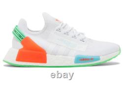Adidas NMD R1 V2 Glow In The Dark White Sonic Ink GX1398 7.5 / 9 Sneakers NMD V3