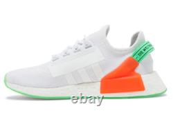 Adidas NMD R1 V2 Glow In The Dark White Sonic Ink GX1398 7.5 / 9 Sneakers NMD V3