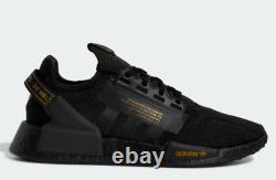 Adidas NMD R1 V2 NMD V3 Black Gold Metallic HP3251 6 7.5 Sneaker NMD V1 R1 V3 R2