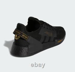 Adidas NMD R1 V2 NMD V3 Black Gold Metallic HP3251 6 7.5 Sneaker NMD V1 R1 V3 R2