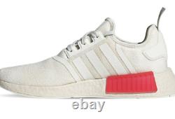 Adidas NMD R1 White Red Blue Rare HQ4451 8 9.5 Sneakers Shoes NMD V1 R1 V2 V3 R2
