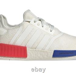 Adidas NMD R1 White Red Blue Rare HQ4451 8 9.5 Sneakers Shoes NMD V1 R1 V2 V3 R2