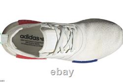 Adidas NMD R1 White Red Blue Rare HQ4451 8 9.5 Sneakers Shoes NMD V1 R1 V2 V3 R2