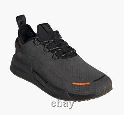 Adidas NMD V3 Grey Black Gum Orange GY4146 8 / 9.5 Sneakers NMD V1 R1 V2 V3 R2