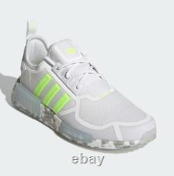 Adidas Originals NMD R1 Boost White Yellow GW5637 12 Sneakers NMD V1 R1 V2 V3 R2