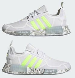 Adidas Originals NMD R1 Boost White Yellow GW5637 12 Sneakers NMD V1 R1 V2 V3 R2