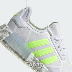Adidas Originals NMD R1 Boost White Yellow GW5637 12 Sneakers NMD V1 R1 V2 V3 R2