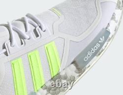 Adidas Originals NMD R1 Boost White Yellow GW5637 12 Sneakers NMD V1 R1 V2 V3 R2