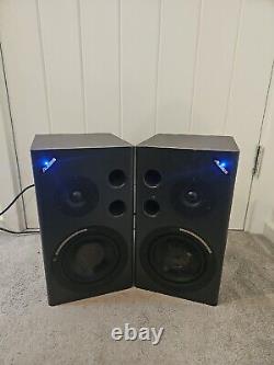 Alesis M1 Active Mk2 Pair Powered Studio Monitors Tested No Power Cables