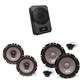 Alpine Powered Subwoofer & 6.5 Component Speakers, 6.5 Coax Audio Upgrade