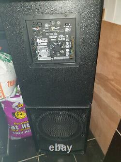 Alto 15 powered speakers 1200W pair- Awesome speakers