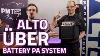 Alto Ber Battery Powered Portable Pa System First Look Features