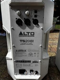 Alto TS208 Active PA Speakers (Pair) Good Condition Powerful & Compact