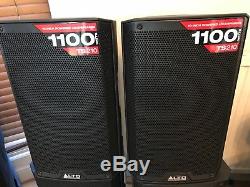 Alto TS210 pair 1100 watt Powered PA Speakers