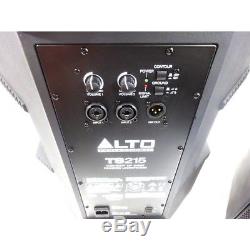 Alto TS215 Active Powered 15 DJ Disco PA Speaker (Pair) inc Warranty
