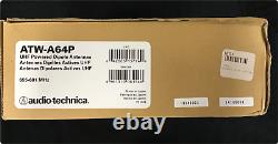 Audio-Technica ATW-A64P Powered Dipole Wireless Antennas (pair)- New Old Stock