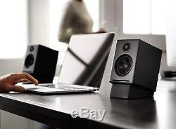 Audioengine A2+ Premium Powered Active Speakers (PAIR) Black NEW