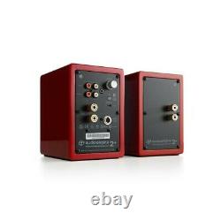 Audioengine A2+ Wireless Bluetooth Powered Active Speakers (PAIR) Red NEW