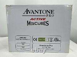 Avantone Pro Active MixCubes 5.25 inch Powered Studio Monitor Pair Gloss Black