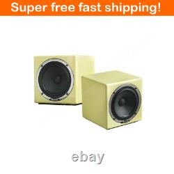 Avantone Pro Active MixCubes 5.25 inch Powered Studio Monitor Pair Retro Cream