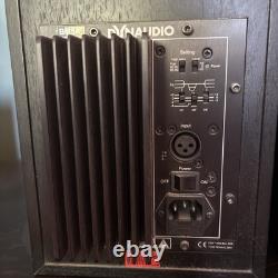 BM5A Dynaudio Monitors, sold as a pair, plus power cables, good quality