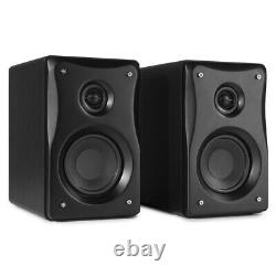 BX40 Active Powered Studio Monitor Speakers 4 Media Desktop DJ Producer (Pair)