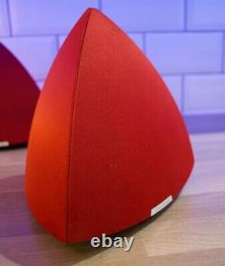 Bang & Olufsen B&O Beolab 4 Red Active Loud Speakers ICE powered powerlink (131)