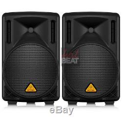 Behringer B210D 10 Powered PA Speaker System Compact Stage Monitors, PAIR 2 pcs