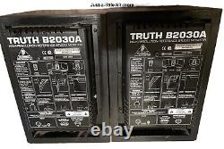 Behringer Truth B2030A Active Studio Monitors Speakers Pair Powered DJ USED