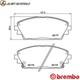 Brake pad set disc brake P 49 065 for Mazda 3/hatchback HFY7/PEXN 2.0L 4cyl