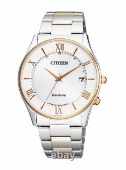 CITIZEN AS1062-59A Wrist watch COLLECTION Eco Drive Silver SS Pair Men Unused