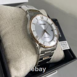 CITIZEN AS1062-59A Wrist watch COLLECTION Eco Drive Silver SS Pair Men Unused