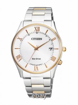 CITIZEN AS1062-59A Wrist watch COLLECTION Eco Drive Silver SS Pair Men Unused