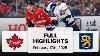 Canada Vs Finland 4 Nations Face Off Highlights February 17 2025