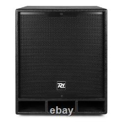 Church PA System, Active 18 Subwoofer with Pair of 10 Speaker Setup, PD1800