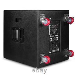 Church PA System, Active 18 Subwoofer with Pair of 10 Speaker Setup, PD1800